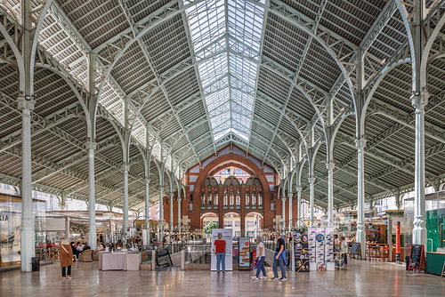 Markthalle Colón Innenaufnahme