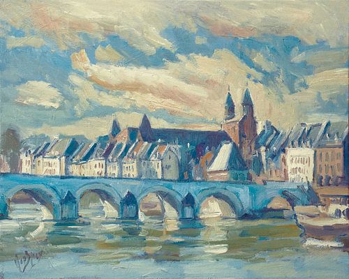 Maas en de OLV Basiliek