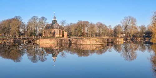 Slotgracht spiegel panorama
