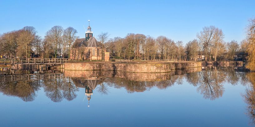 Slotgracht spiegel panorama par Fotografie Egmond