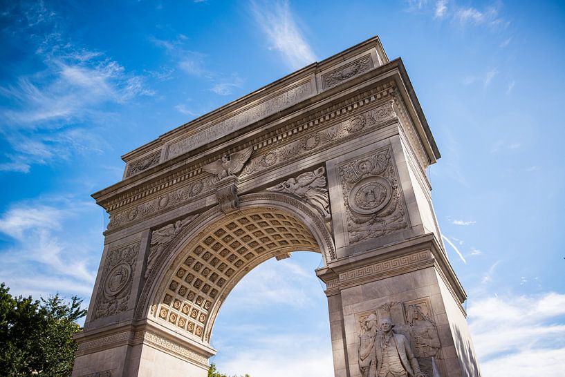 New York - Washington Square Arch by Rutger-Jan Cleiren