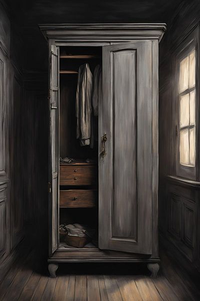 Der verborgene Schrank Gemälde von ComfortQ