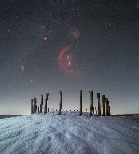 Nuit d'hiver néerlandaise