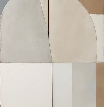 TW living - abstract modern earth ONE