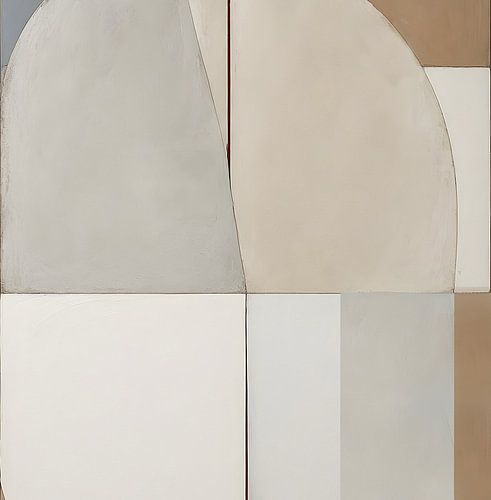 TW living - abstract modern earth ONE