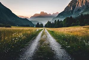 Stille Majestät der Dolomiten