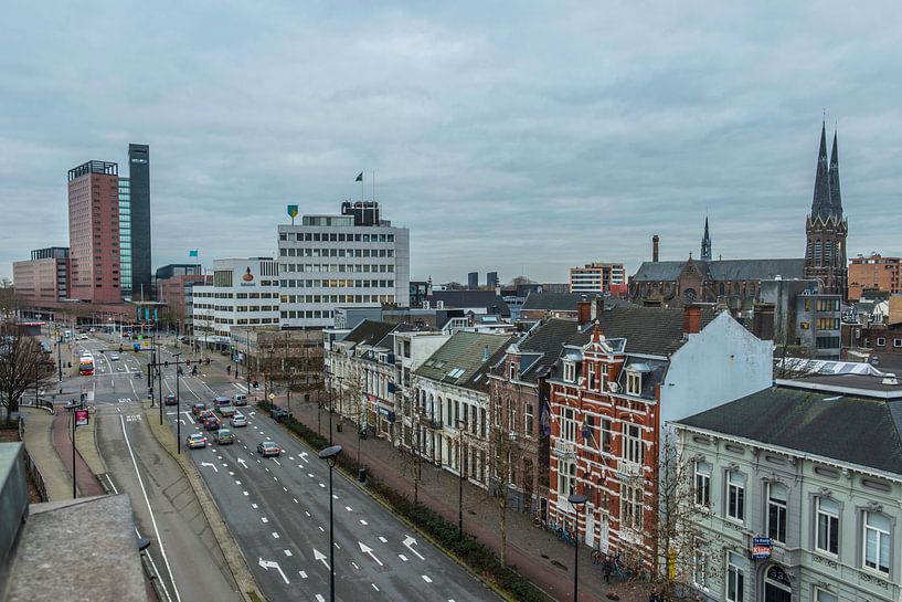 Skyline Tilburg Spoorlaan by Freddie de Roeck