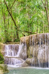 Erawan Falls: Standbild der berühmten Wasserfälle