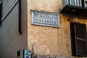 Piazza Pollarola im römischen Stadtteil Trastevere