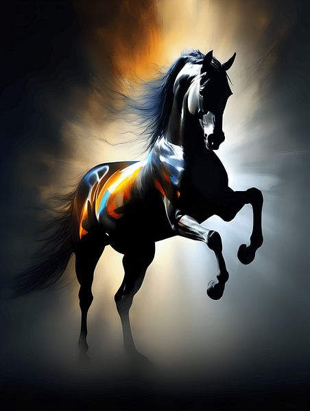 Pferd | Der Schwarze Prinz von Art Twist by M