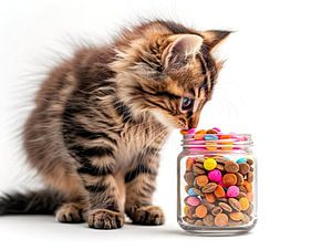 Verspielte Katze