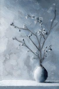 Frühling in Stille | Blau
