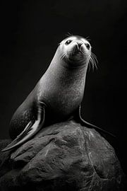 Phoque sur Poster Art Shop