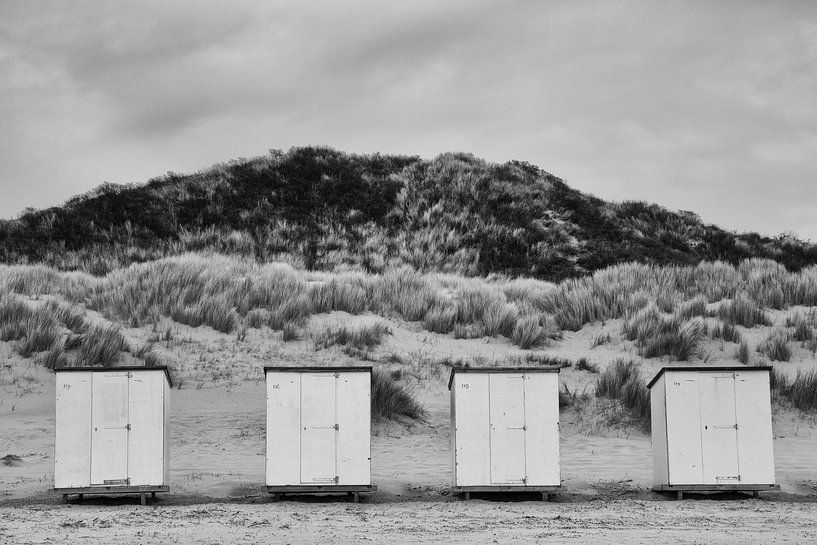strandhuisje van Maja Ooms