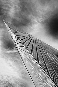 Architecture du musée militaire de Dresde en noir et blanc sur Tilo Grellmann