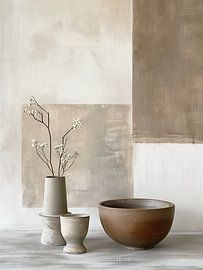 Still life, Japandi Style by PixelMint.