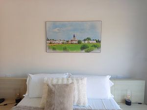 Blick auf Zutphen, Gelderland.