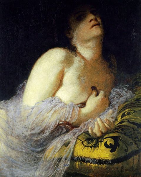Arnold Bocklin,Der Tod der Kleopatra von finemasterpiece