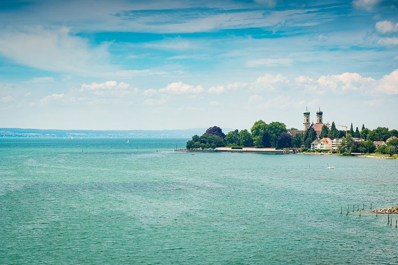 Friedrichshafen in de zomer van Martin Wasilewski