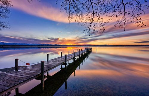 het meer van Starnberg