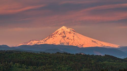 Zonsopkomst Mount Hood, Oregon