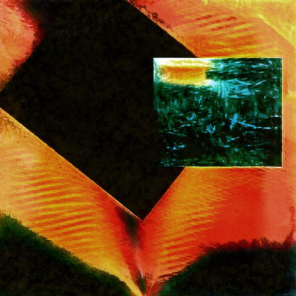 Formen im abstrakten Blick auf eine andere Welt von Dorothy Berry-Lound