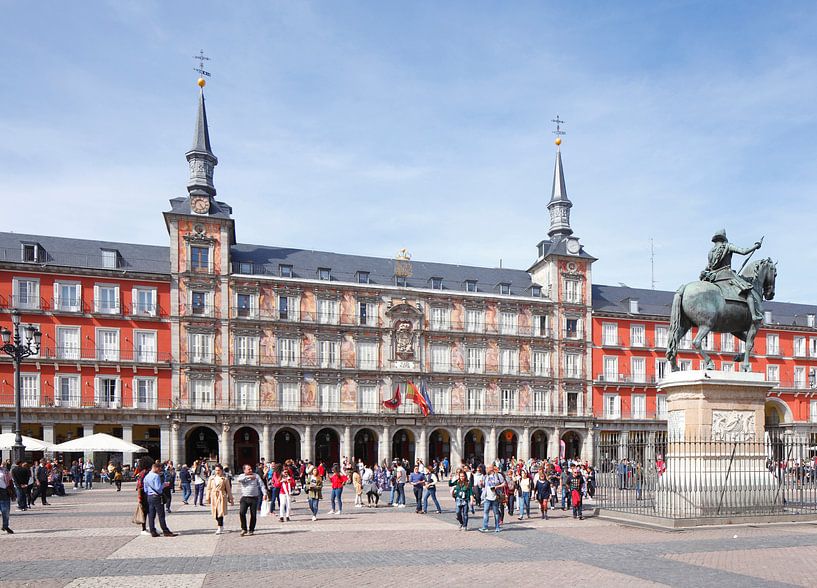 Plaza Mayor, Madrid, Spanien von Torsten Krüger