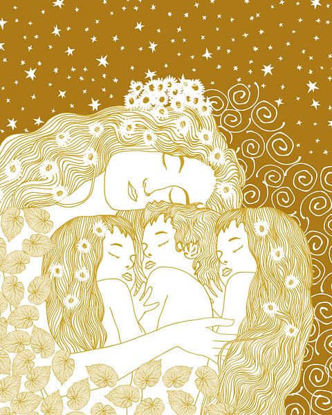 Mother and three by Cats & Dotz