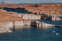 Giant rocks and bright blue lakes