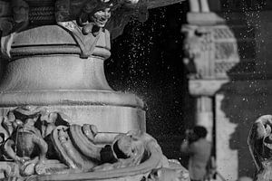 Coppedè-Brunnen Rom Wassertropfen 2 BNW