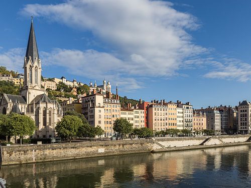 Vieux Lyon on the Saone by Dirk Rüter