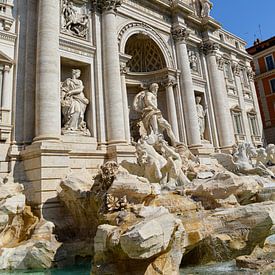 Italien, Rom, Trevi-Brunnen, Wasser von Stanley Kroon