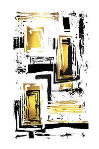 ABSTRAKTE KUNST Kantige Strukturen