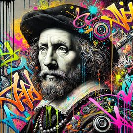 Rembrandt on the Street - When Old Masters Discover Graffiti by Roy Schenk