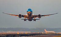 Le KLM 787 décolle par hugo veldmeijer Aperçu