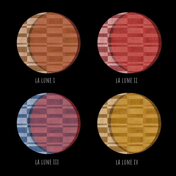 Phases of the moon by Studio Mattie