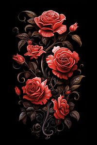 Roses by Harry Herman