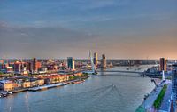 Rotterdam HDR Nieuwe Maas van Guido Akster thumbnail