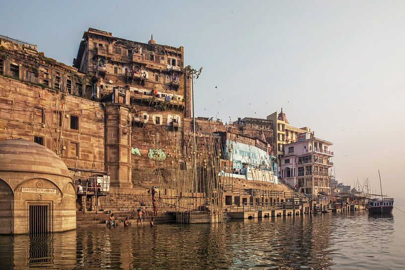 Varanasi, Uttar Pradesh, India by Tjeerd Kruse