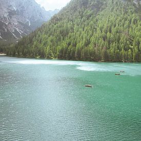 Lago di Braies - Dolomieten van Tessa Hoogenboezem