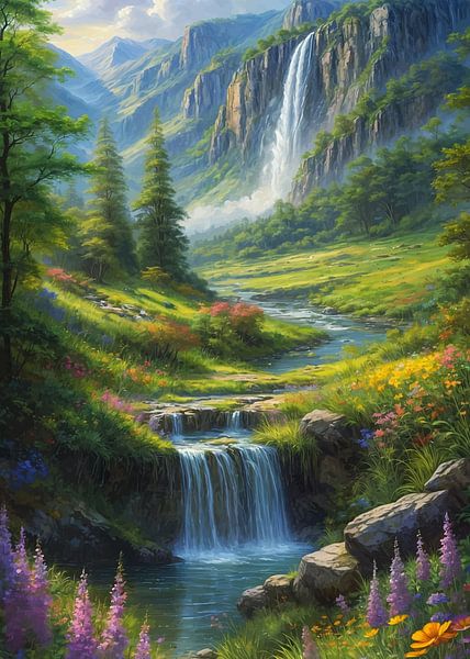 Das Lied des Wasserfalls von Demiourgos