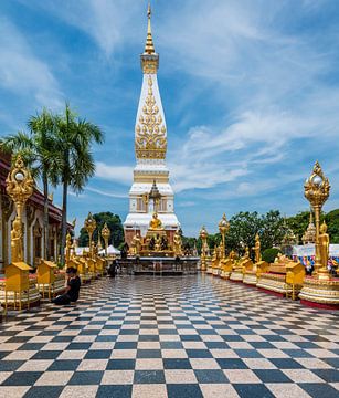 Wat Phra That Phanom in der Stadt That Phanom in Thailand