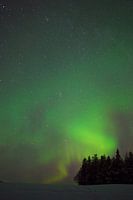 Northern lights in Swedish Lapland