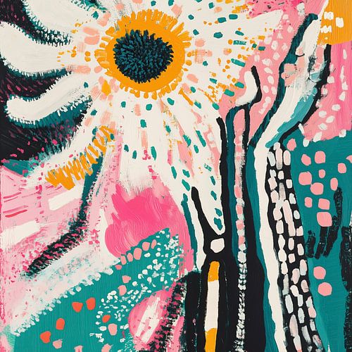 Geflüster von Farbe und Figur