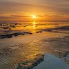 The Wadden Sea in beautiful light by Karla Leeftink