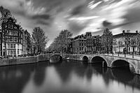 Hoek Keizersgracht/Leidsegracht in Amsterdam