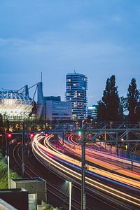 Des traces légères sur les rails à Eindhoven sur Robin van Steen