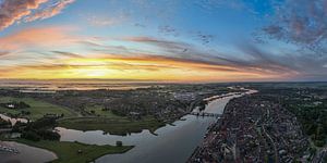 Zonsopgang boven de IJssel