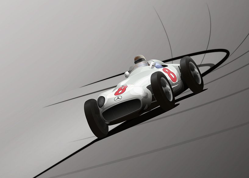 Mercedes Silver Arrow van Marcel de Waal