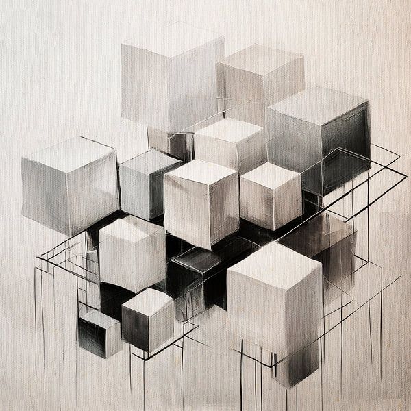 Space Slums 04 van Fernando Vieira